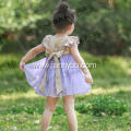 girls boutique WD Wolf French lavender dress